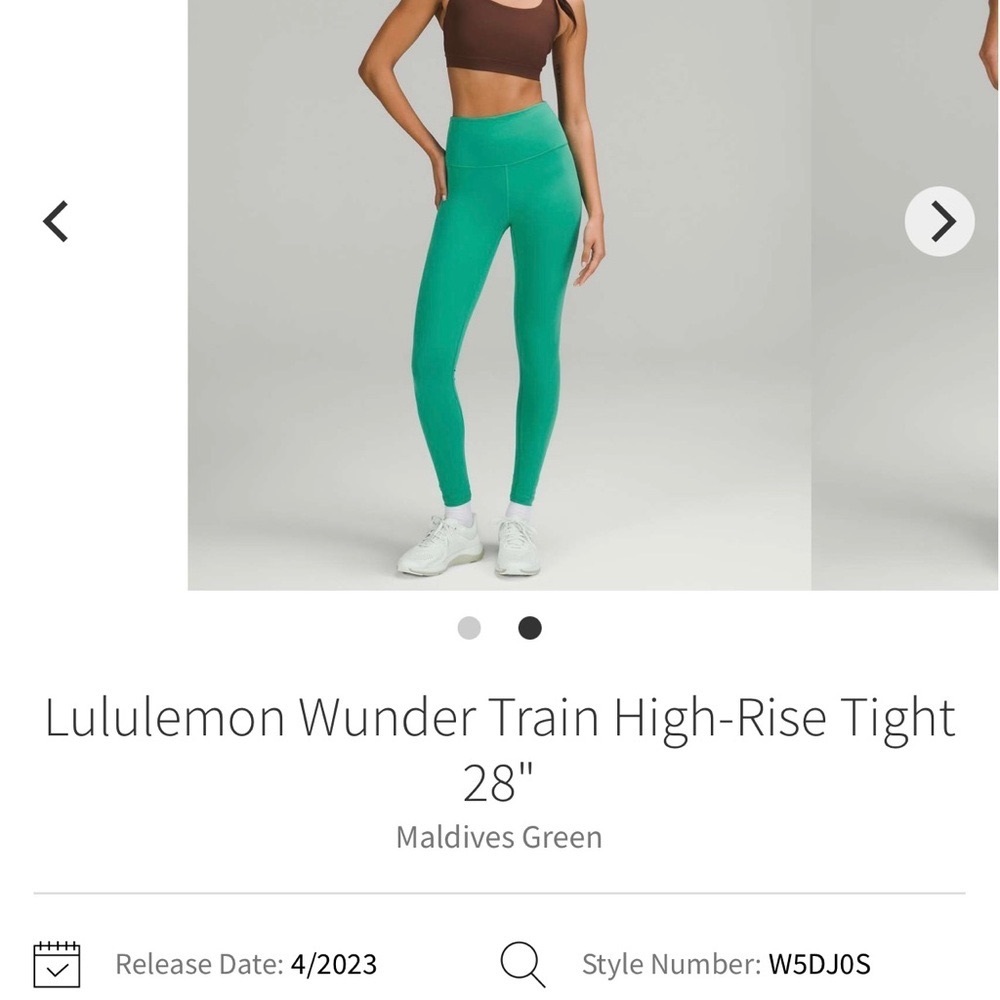 Lululemon Wunder Train High-Rise Tight - Picture 2 of 4